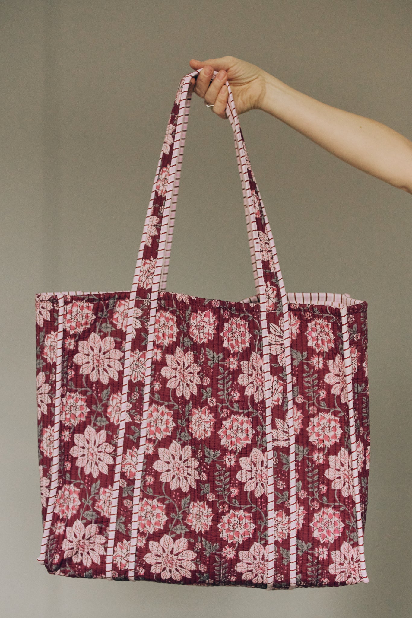 Tote Bag Burgundy