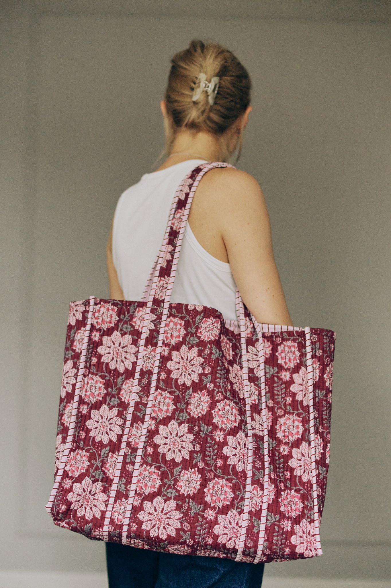 Tote Bag Burgundy