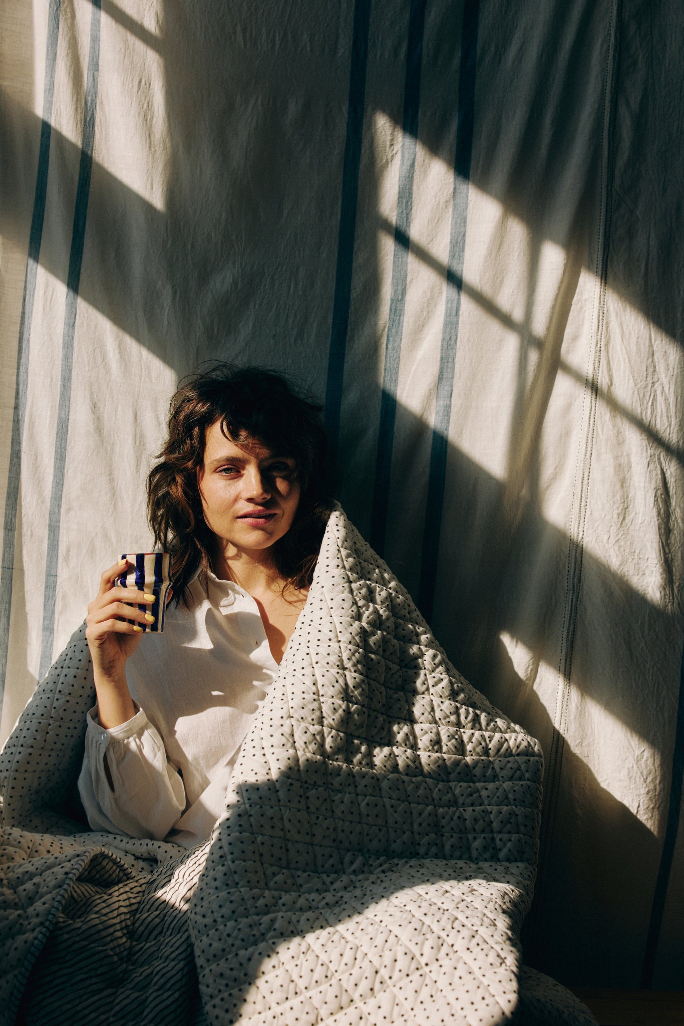 Kołdra (Quilt) Cream Dots