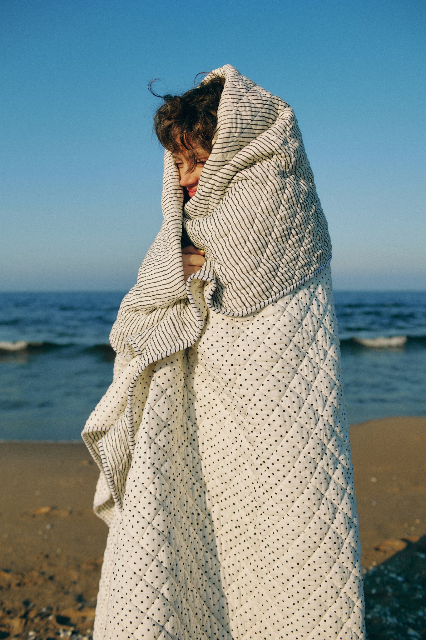 Kołdra (Quilt) Cream Dots