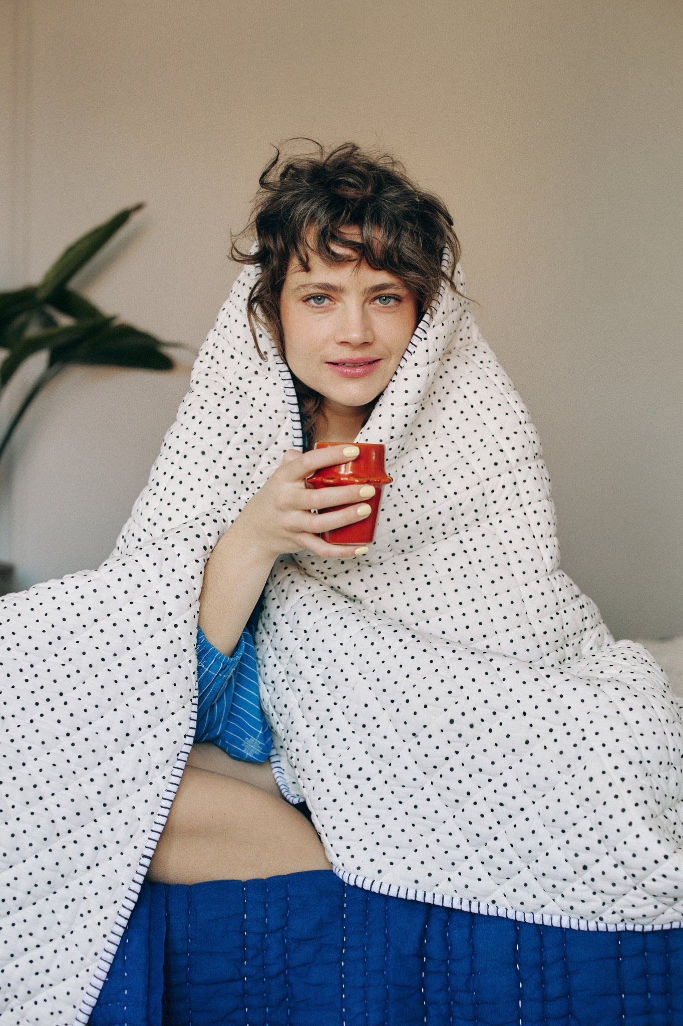 Kołdra (Quilt) Cream Dots