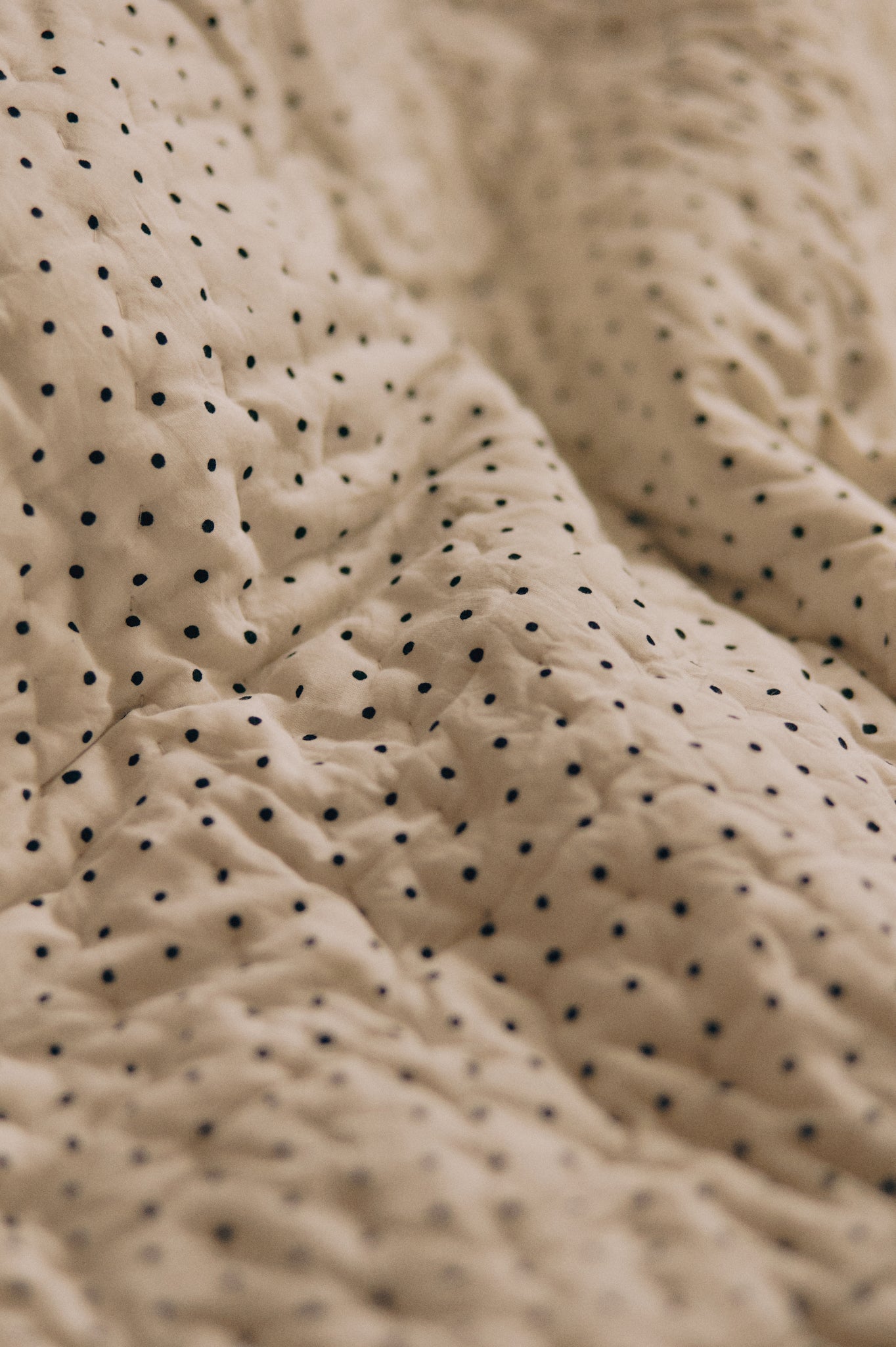 Kołdra (Quilt) Cream Dots