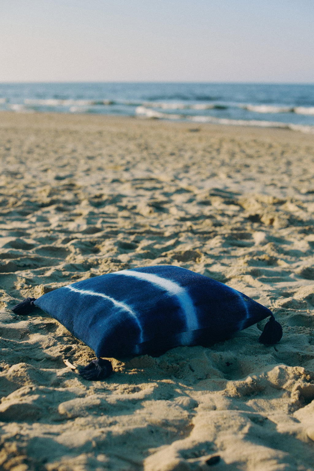 Poszewka na poduszkę tie dye Indigo