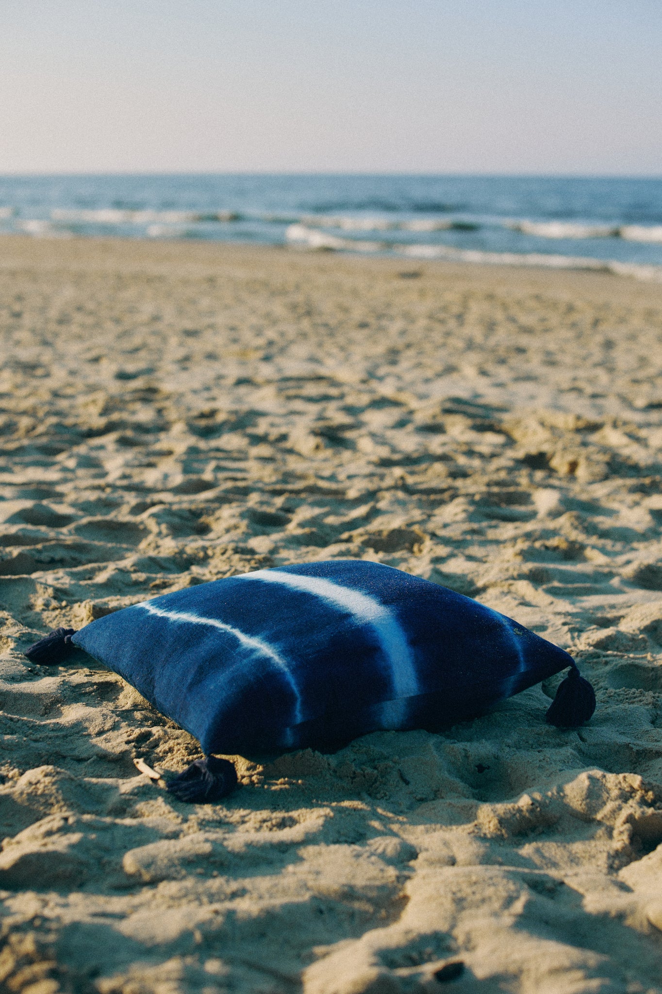 Poszewka na poduszkę tie dye Indigo