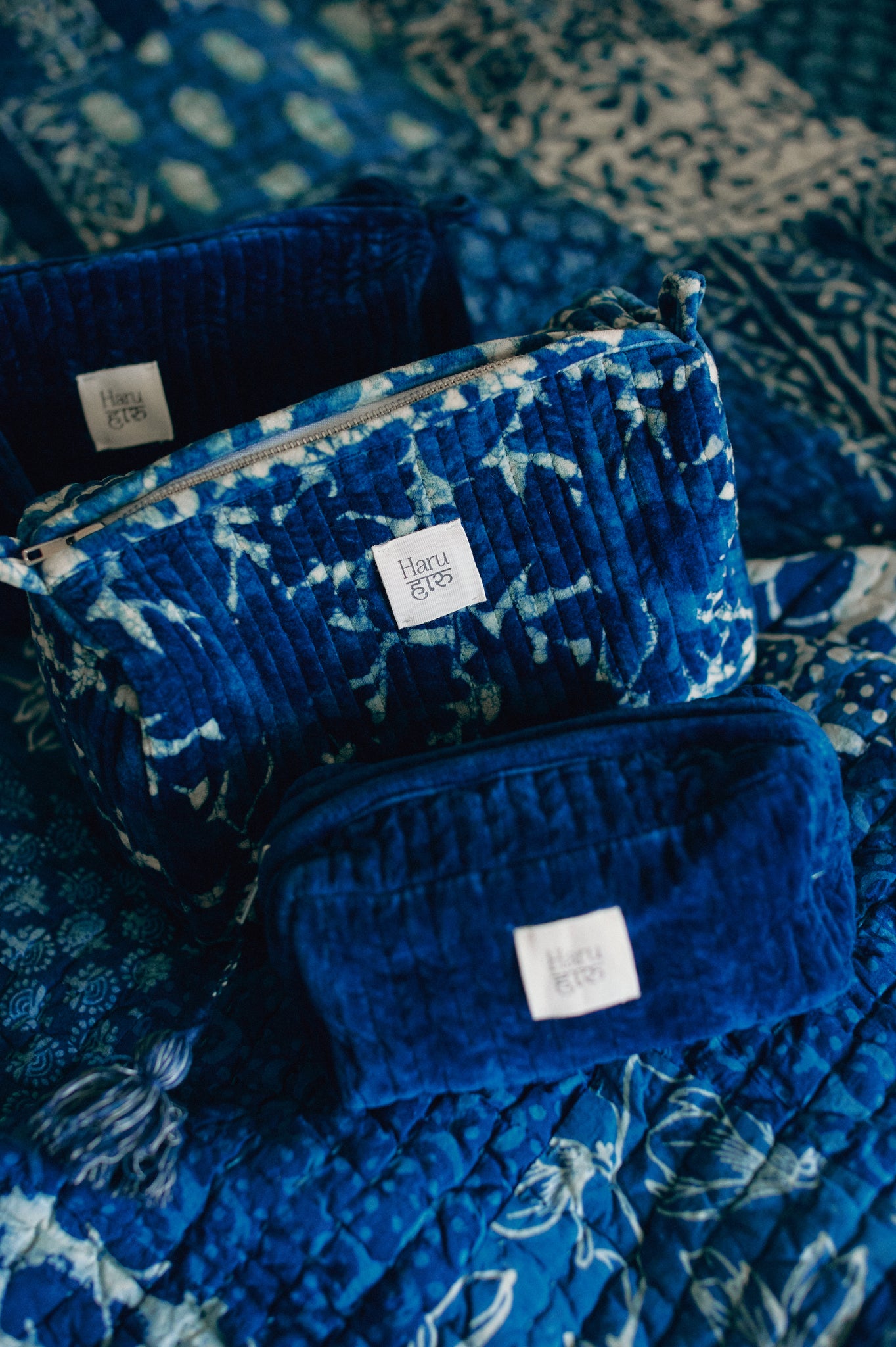 Kosmetyczka Indigo Flowers