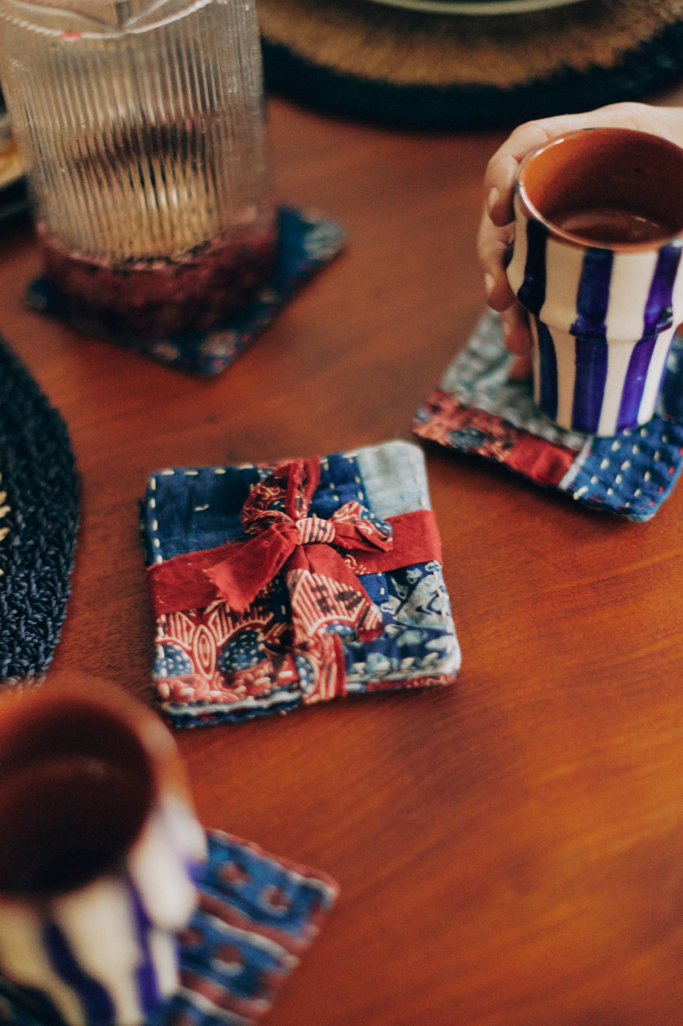 Zestaw podstawek Patchwork