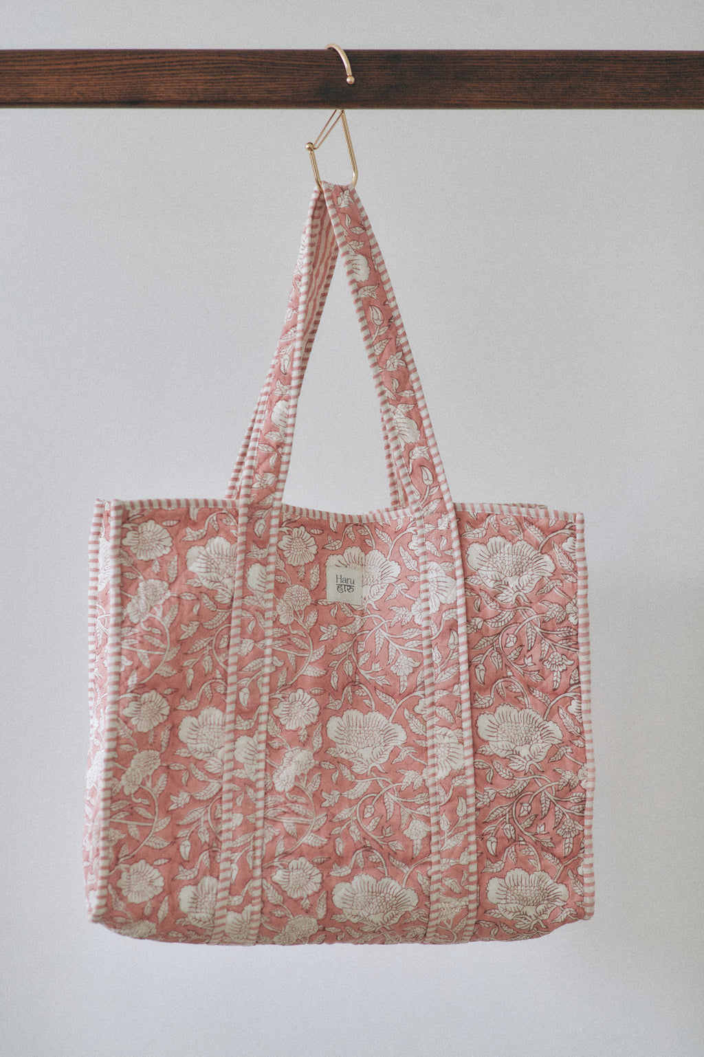 Tote Bag Silver Pink
