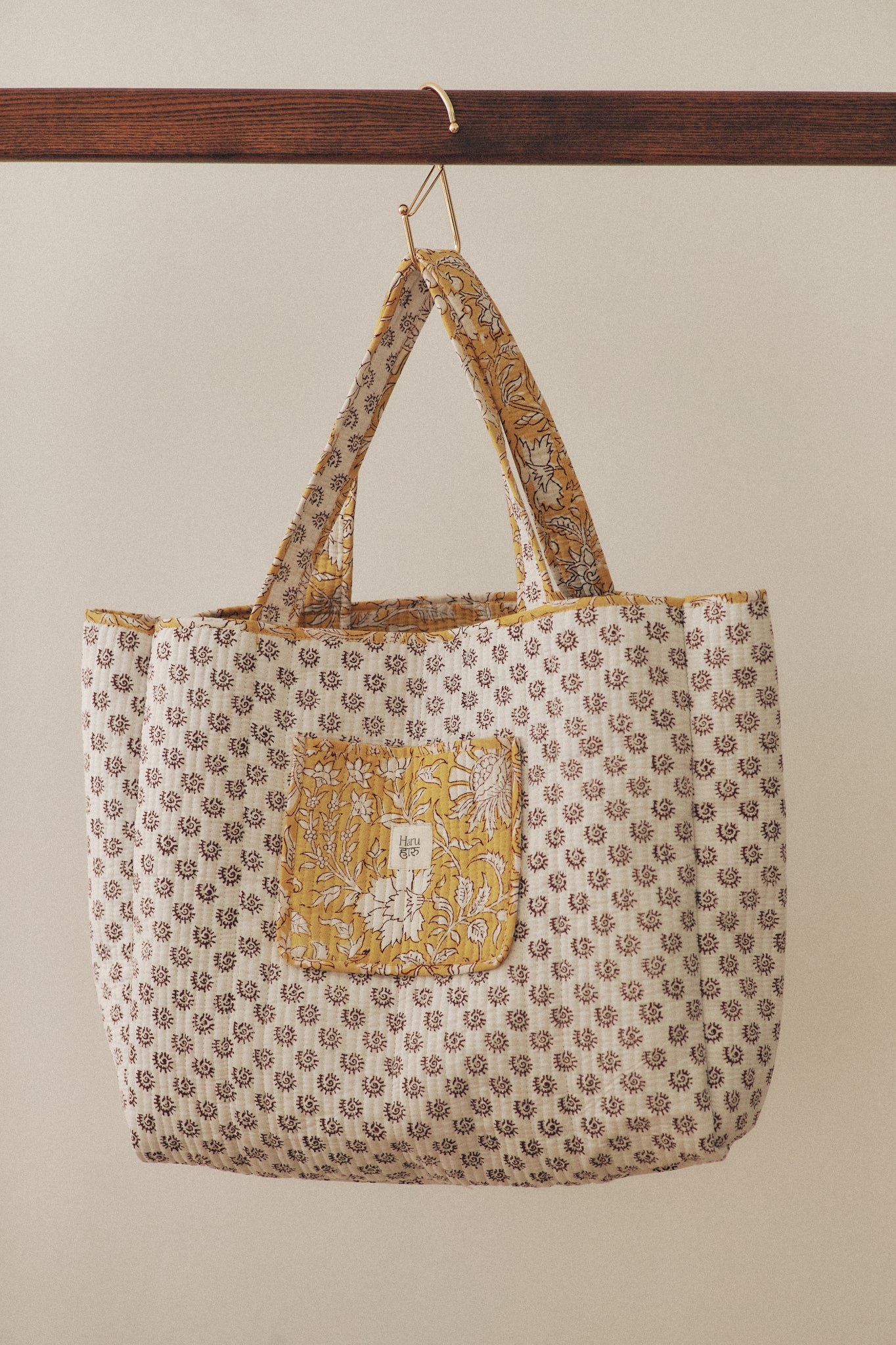 Tote Bag Yellow Flowers