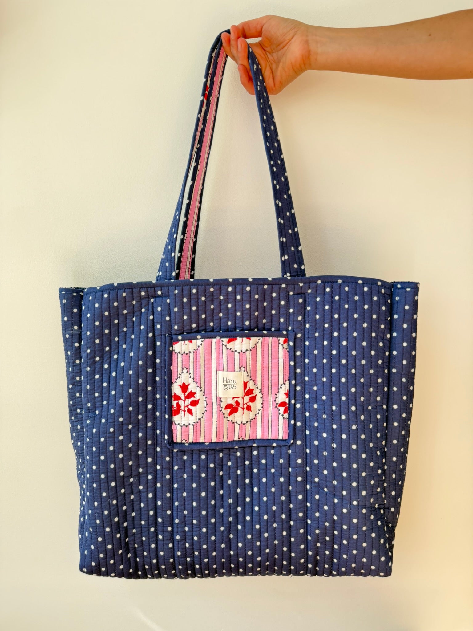Tote Bag Polka Dot